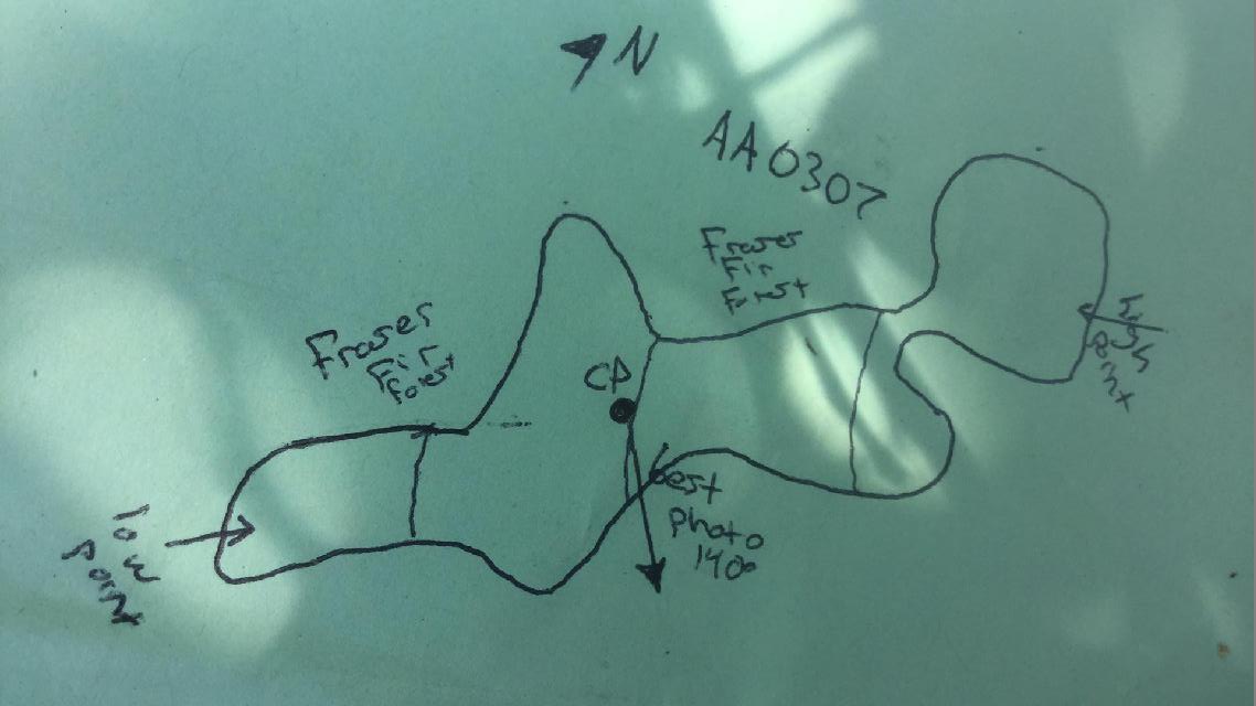 GRSM Accuracy Assessment. Plot Code: GRSM_AA_0307_map