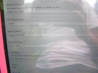 GRSM Accuracy Assessment. Plot Code: GRSM_AA_0347_1
