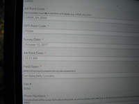 GRSM Accuracy Assessment. Plot Code: GRSM_AA_0266_1