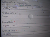 GRSM Accuracy Assessment. Plot Code: GRSM_AA_0031_1
