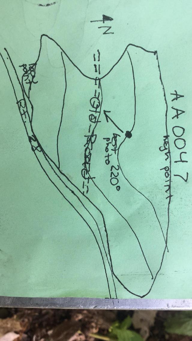 GRSM Accuracy Assessment. Plot Code: GRSM_AA_0047_map
