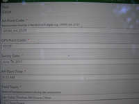 GRSM Accuracy Assessment. Plot Code: GRSM_AA_0129_1