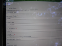 GRSM Accuracy Assessment. Plot Code: GRSM_AA_0081_1