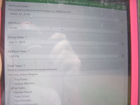 GRSM Accuracy Assessment. Plot Code: GRSM_AA_0730_1