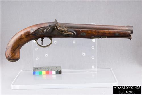 French Pistol from Battle of Waterloo from the Adams National Historical Park Collection