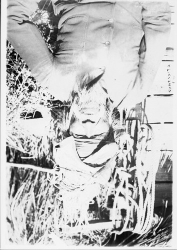 Native American man from Manzanita, CA. Probably from the Diegueno or another Southern California group [Kacotorea Quechan (Yuma Tribe)].