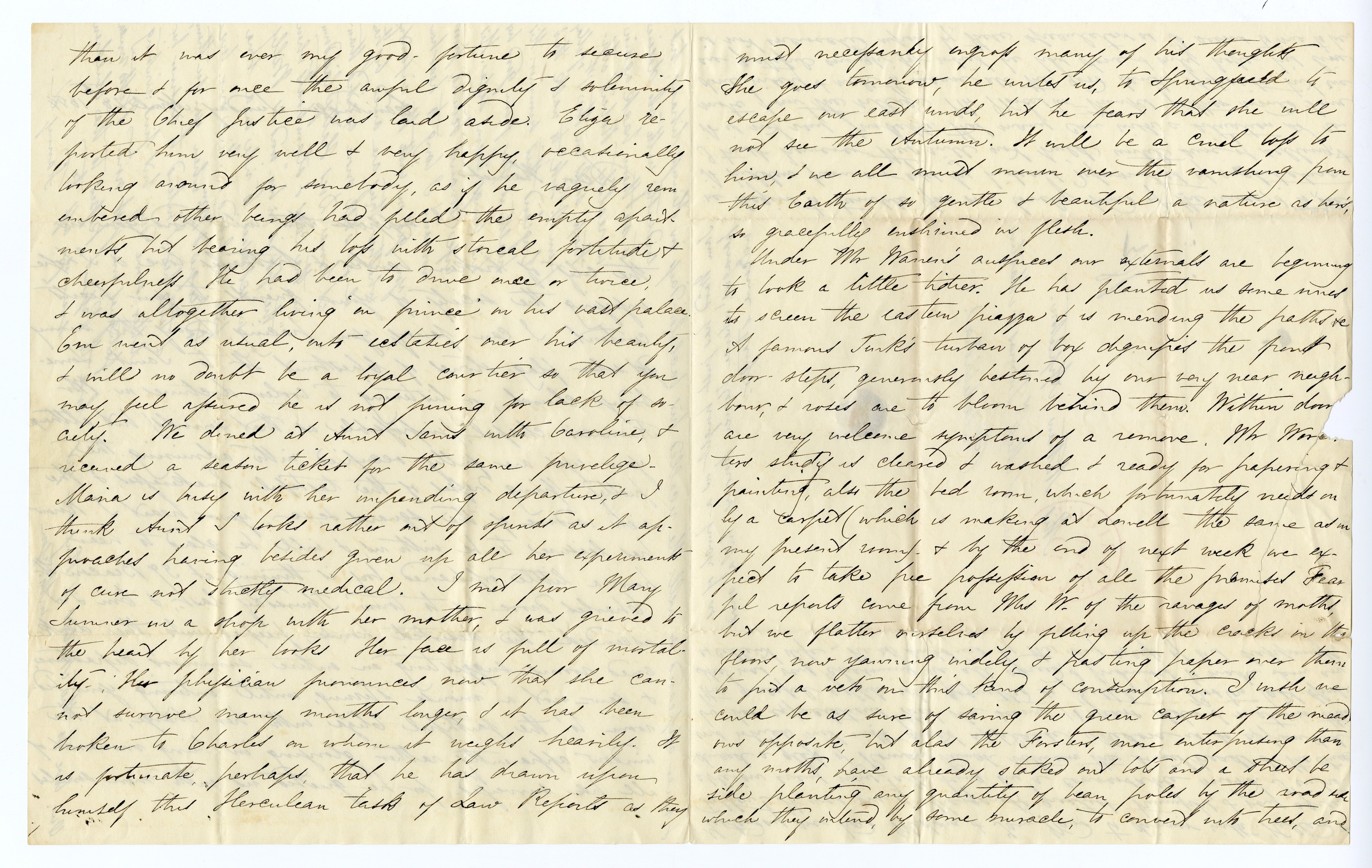 Manuscript letter