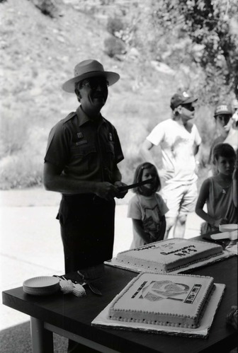 BW Photos of the parks 75th anniversary celebration.