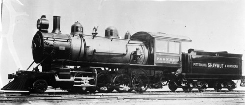 Pittsburgh, Shawmut & Northern no. 41 [2-8-0]