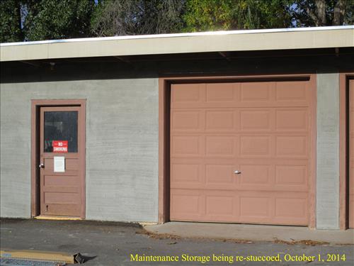 PMIS 195376  Re-stuccoing of Monument Buildings