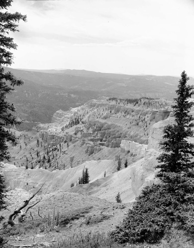 The view into the amphitheater, Cedar Breaks National Monument.