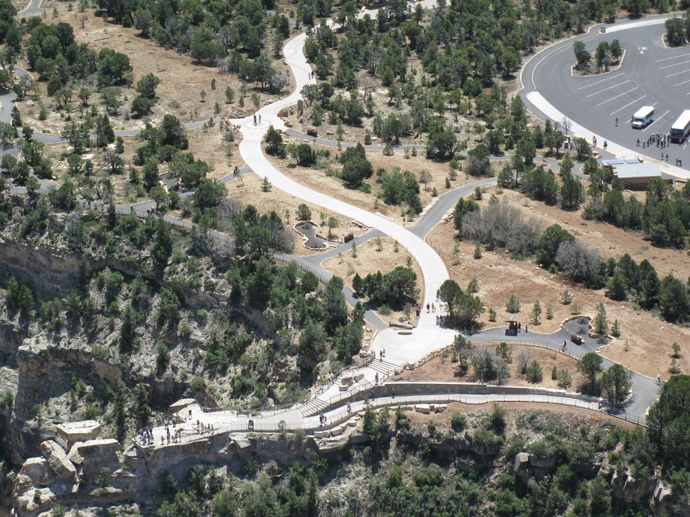 Grand Canyon: Improved Mather Point - Aerial 022