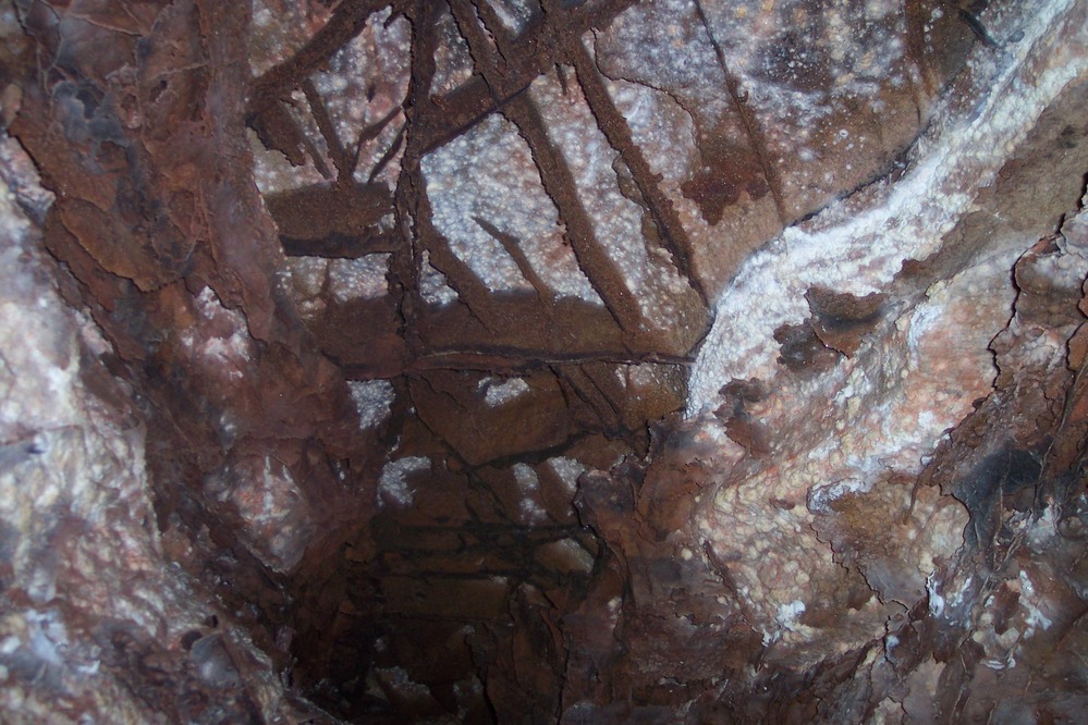 Cave boxwork found in the Assembly Room of Wind Cave