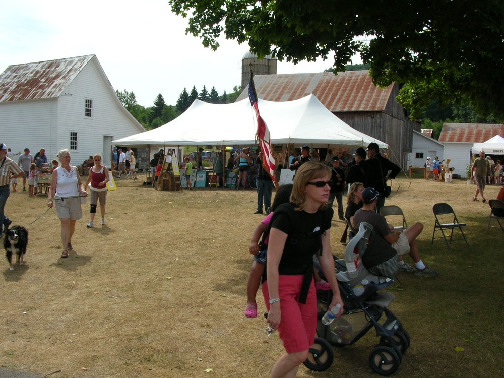 Dechow farm during the Port Oneida Fair