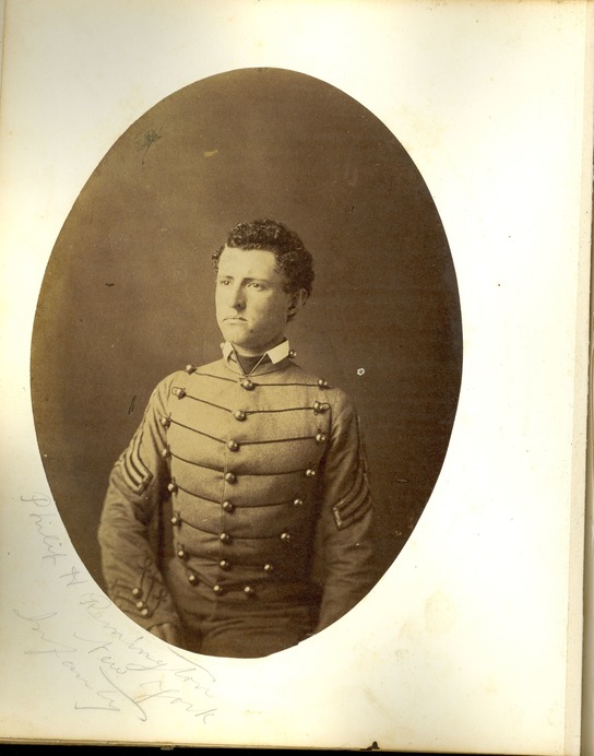Philip H Remington in West Point Uniform, Class of 1861