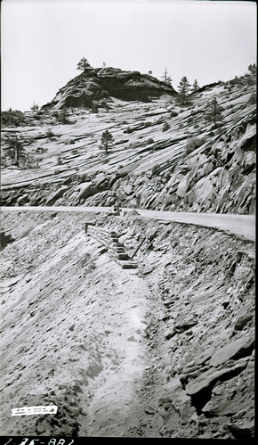 Guard Rail Construction.