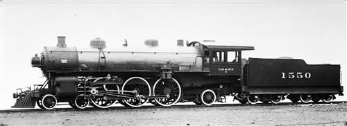 011/001.175--Chicago, Milwaukee & St. Paul Railroad Locomotives [Group 4]