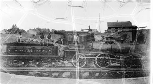 011/001.130--Central Railroad of New Jersey Railroad Locomotive [GROUP 01]