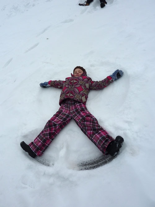 Another artistic snow angel
