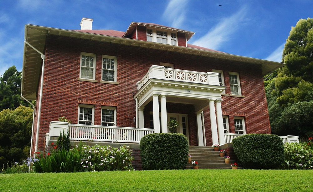 This Fort Scott officer's house built in 1910 is now leased as a private residence.
