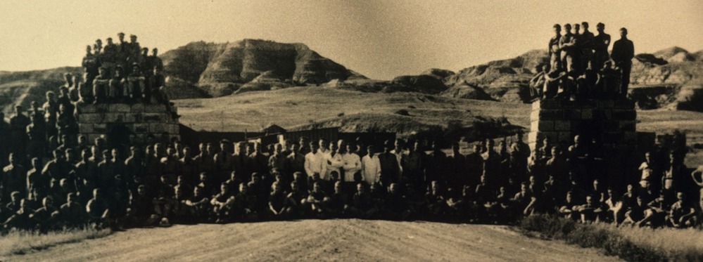 About 200 men worked in each CCC camp in the badlands. Many of the men formed lifelong friendships.