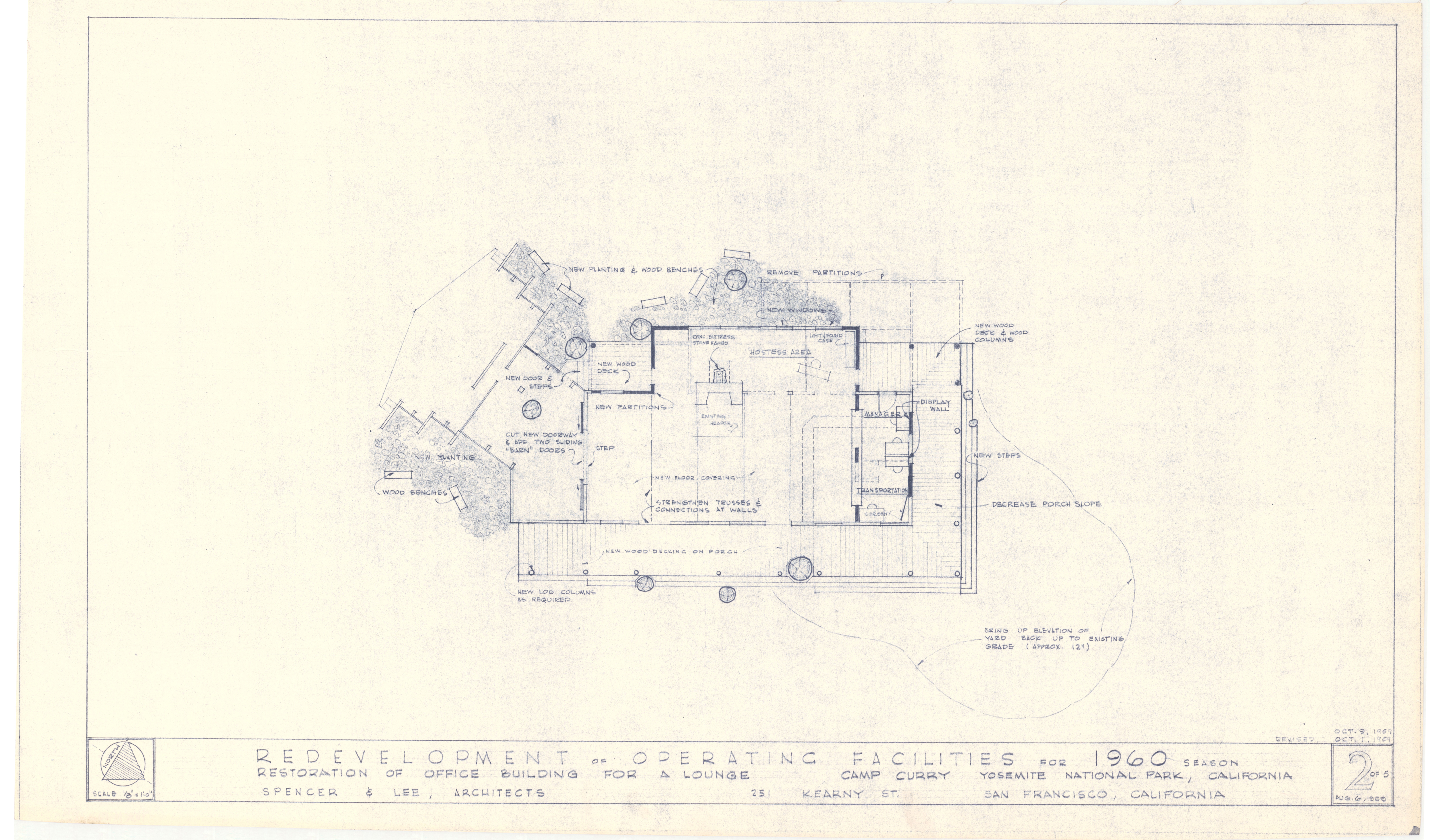 Redevelopment of Operating Facilities for 1960 Season