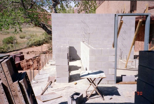 Construction of headquarters addition.