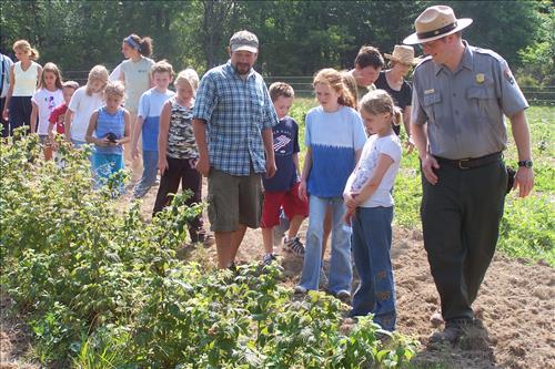CVEEC Junior Ranger Program, Down & Dirty Farming, Ranger Josh Bates, Various Activities