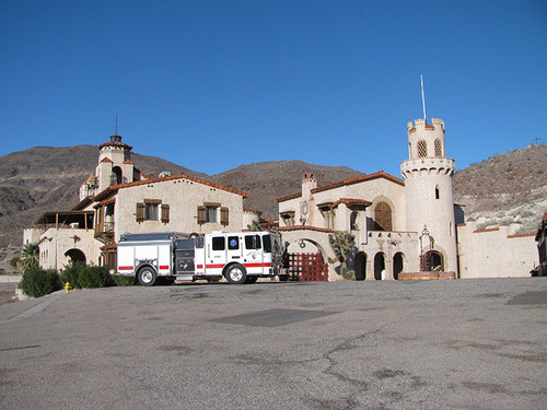 Fire engines help protect our cultural and historic resources.