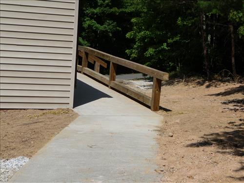 Construction of Bandy Creek ADA Bath House PMIS 69109.