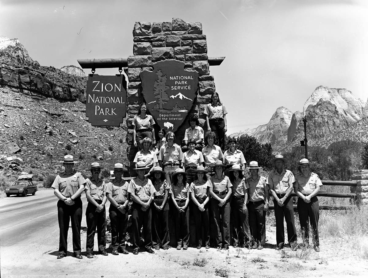 Personnel, 1981: naturalist division, Student Conservation Association (SCA), Zion Natural History Association (ZNHA).