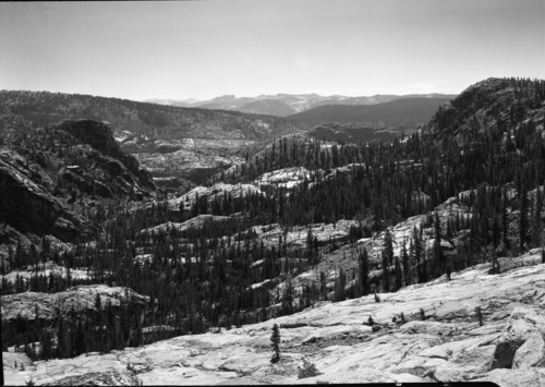 Looking east from Tiltill Mountain