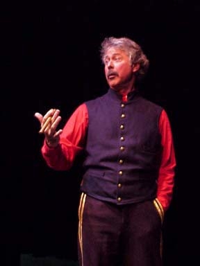 Mike Vouri as General George Pickett, 1998.