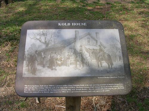 Kolb House at Kennesaw Mountain National Battlefield Park in March 2007