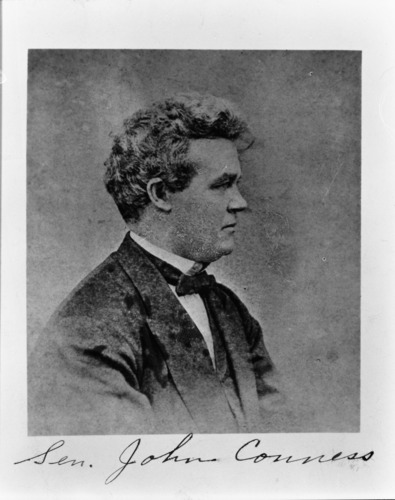 Senator John Conness. Gift of Conness' grandson - John Conness, 588 4th Ave. San Bruno, CA.