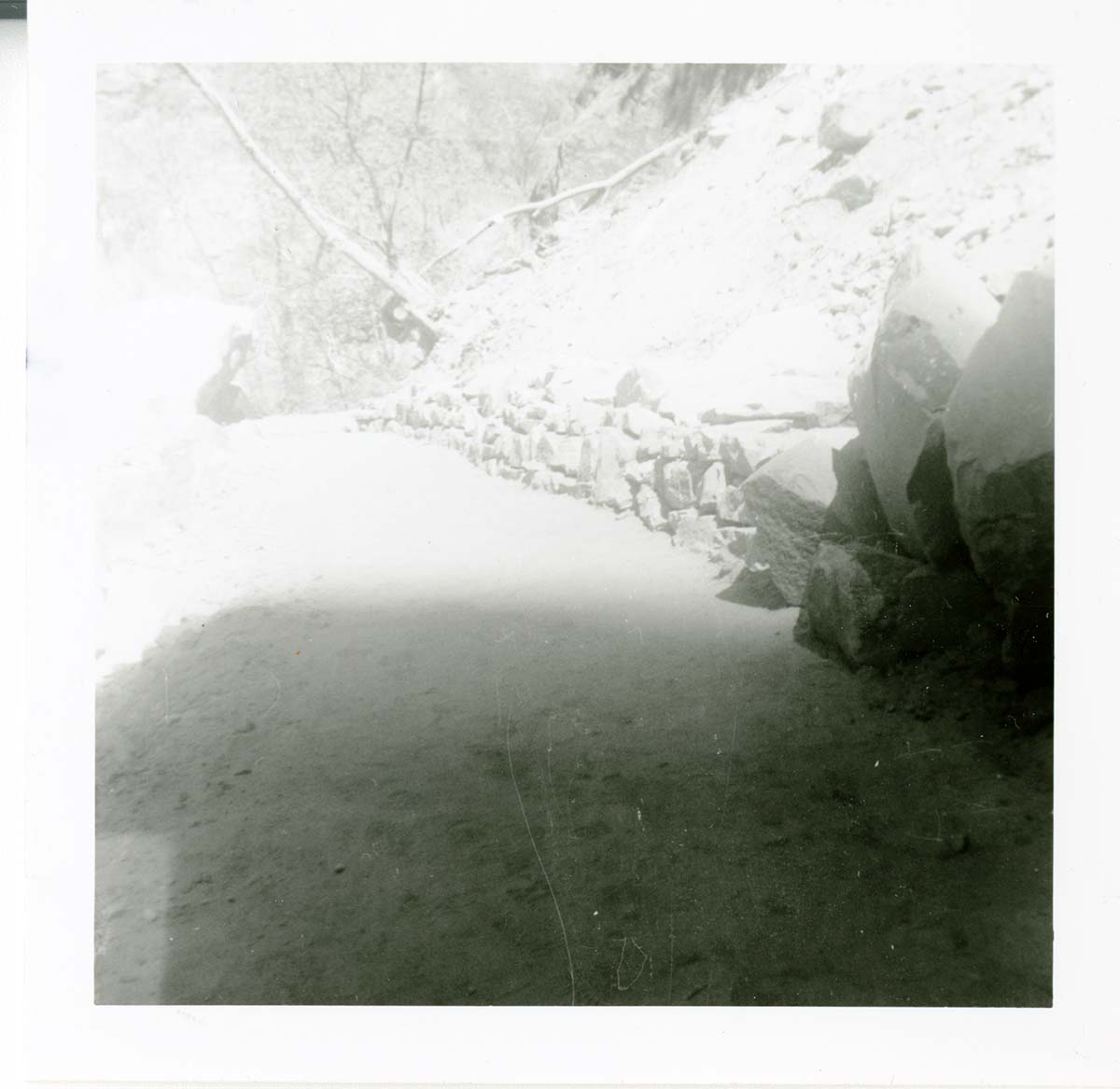 General trail maintenance on the Narrows.
