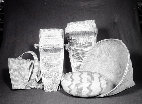 Baskets purchased with YNHA funds for the Yosemite Collection.