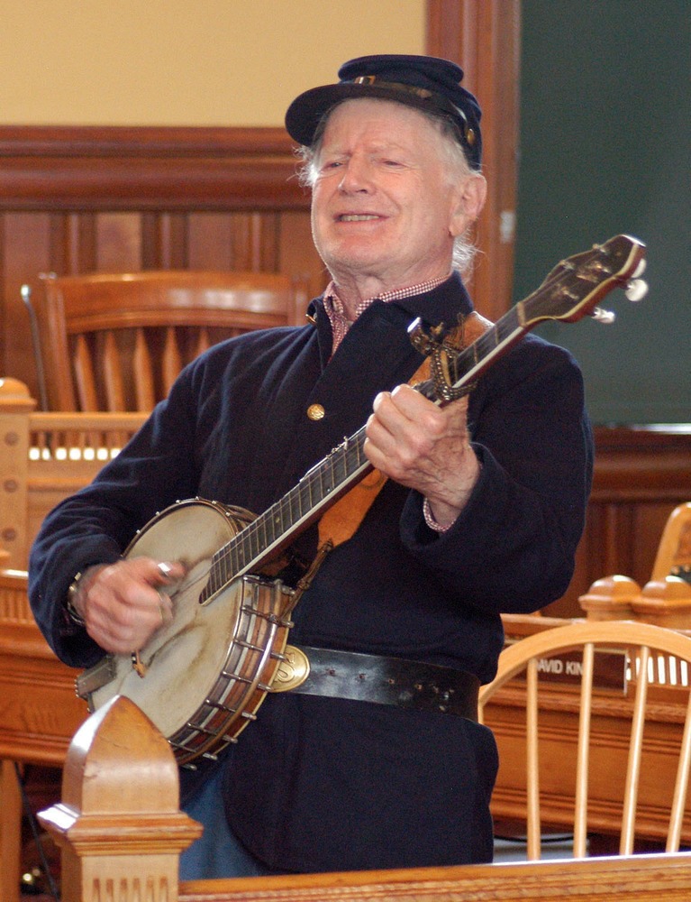 Michael Cohen performs duirng "The Life and Times of General George Pickett" during the Port Townsend Victorian Festival in May 2008.
