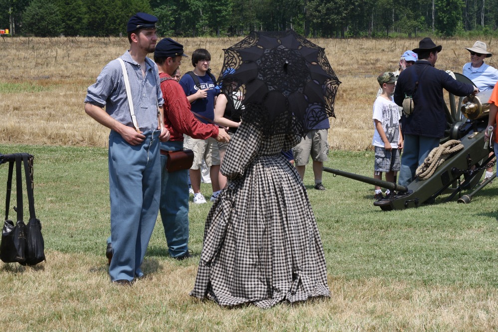 Living history programs at the Battle of Malvern Hill Anniversary