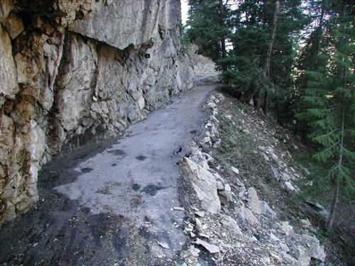 fy06 Rehab cave trail for visitor safety