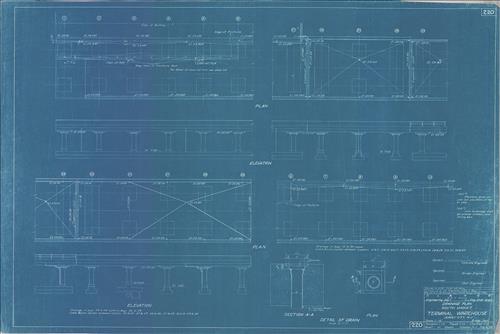 20452.BL-(GROUP 2) Jersey City, NJ--Terminal Warehouse--North and south Viaduct [1928-1929]