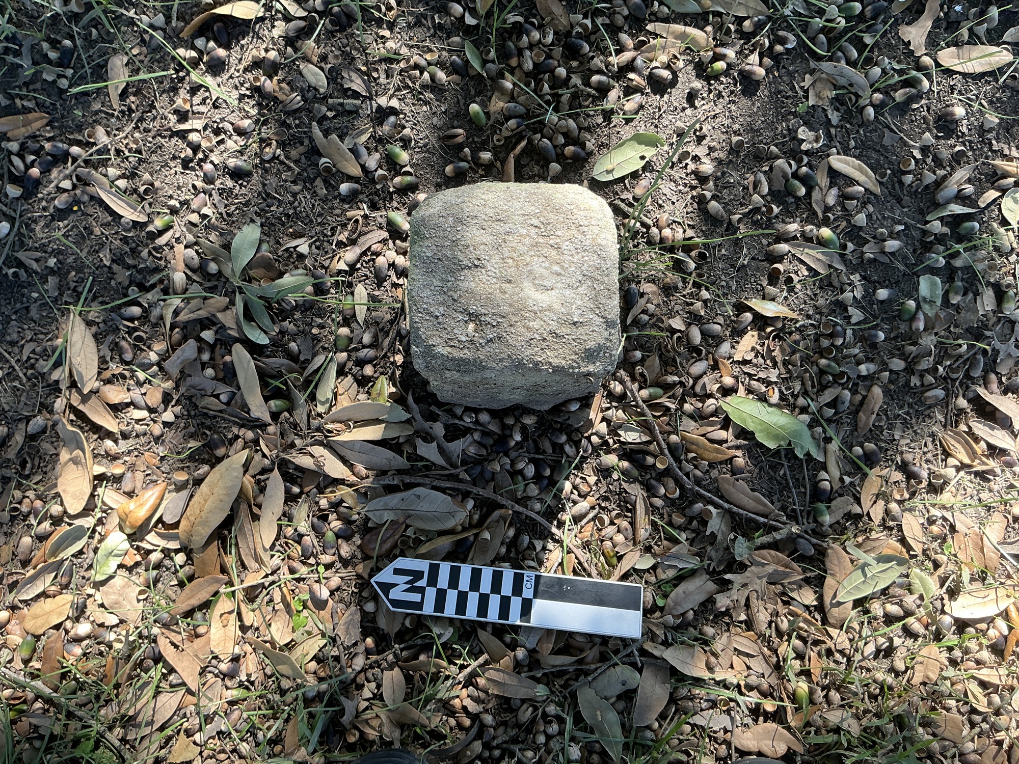 Extra image of flat marble marker