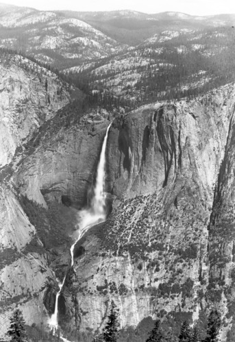 Yosemite Falls & watershed from Sentinel Dome.
