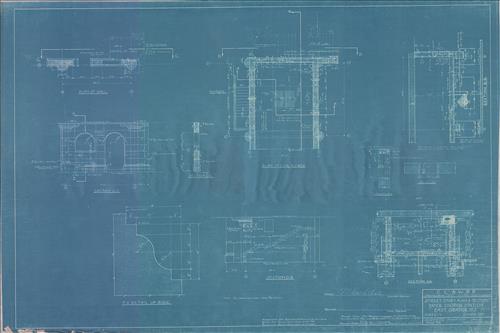 20352.BL-(GROUP 2) East Orange, NJ--Brick Church Viaduct and Station [1921-1922]