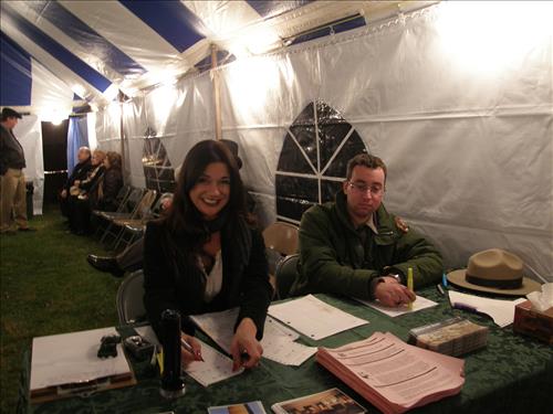 Winter Celebration at Martin Van Buren National Historic Site in December 2009