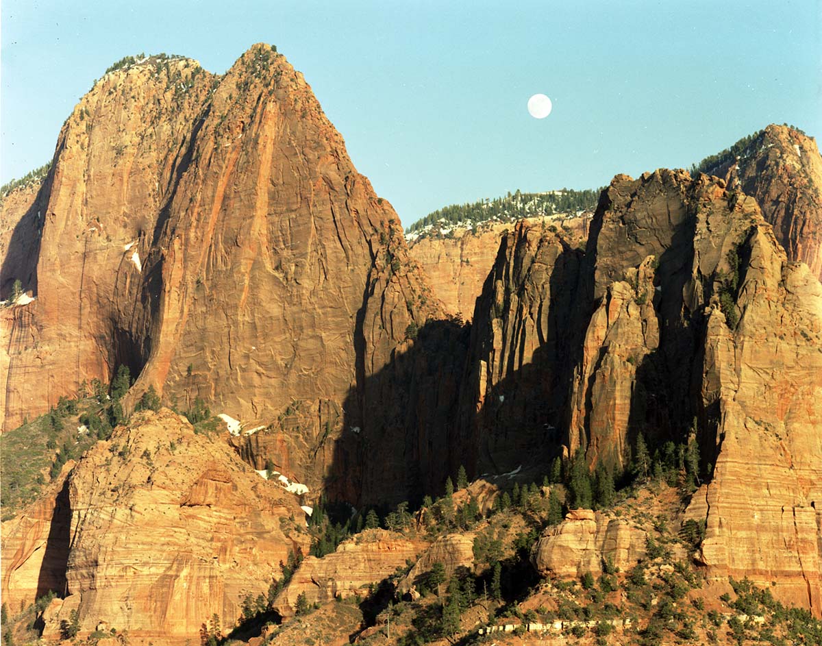 Color Photos of the Kolob Finger Canyons.