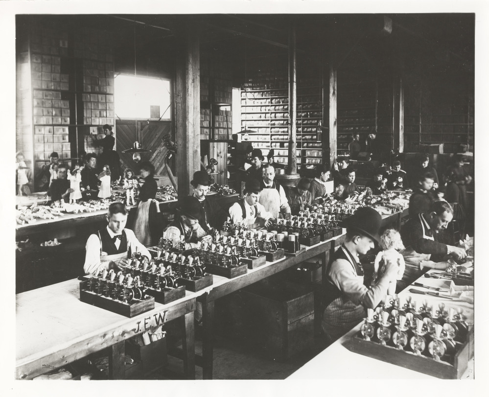 Manufacture of Edison Talking Dolls, circa February to May 1890