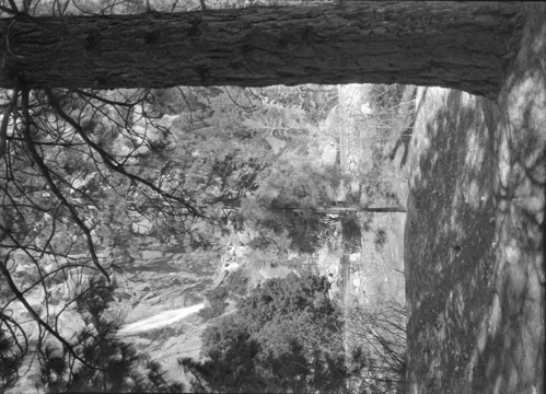 Cascade Falls from point below El Portal Road.