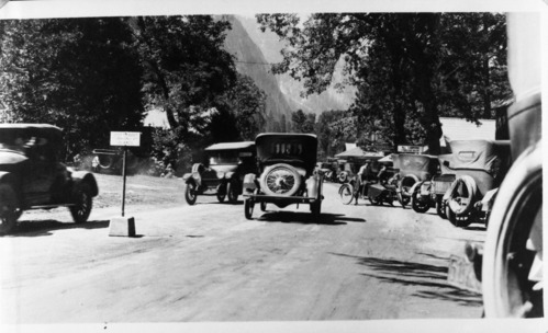 Automobiles in Old Village