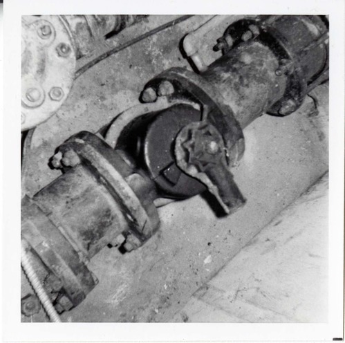 Valve/control problems with the 40000 gallon water tank.